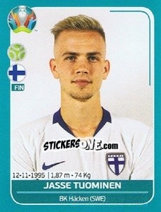 Cromo Jasse Tuominen - UEFA Euro 2020 Preview. 568 stickers version - Panini