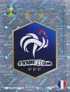 Sticker Logo - UEFA Euro 2020 Preview. 568 stickers version n. FRA1 - Panini