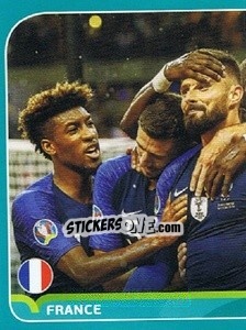 Sticker Group - UEFA Euro 2020 Preview. 568 stickers version n. FRA4 - Panini