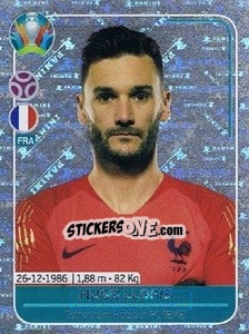Sticker Hugo Lloris - UEFA Euro 2020 Preview. 568 stickers version n. FRA6 - Panini