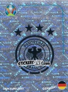 Sticker Logo - UEFA Euro 2020 Preview. 568 stickers version n. GER1 - Panini