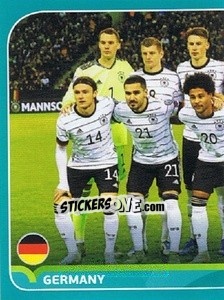 Sticker Line-up - UEFA Euro 2020 Preview. 568 stickers version n. GER2 - Panini