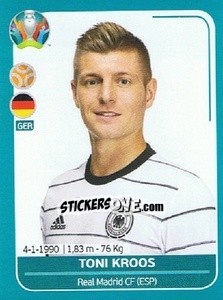 Cromo Toni Kroos - UEFA Euro 2020 Preview. 568 stickers version - Panini