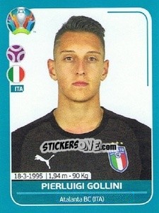 Sticker Pierluigi Gollini - UEFA Euro 2020 Preview. 568 stickers version n. ITA9 - Panini