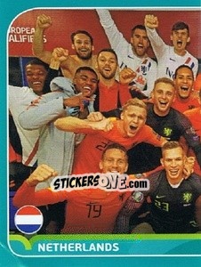 Sticker Group - UEFA Euro 2020 Preview. 568 stickers version n. NED4 - Panini