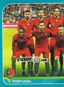 Sticker Line-up - UEFA Euro 2020 Preview. 568 stickers version n. POR2 - Panini