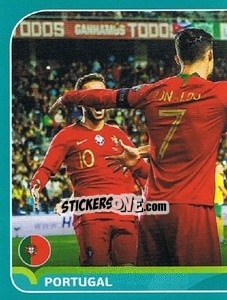 Sticker Group - UEFA Euro 2020 Preview. 568 stickers version n. POR4 - Panini