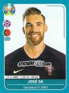Cromo José Sá - UEFA Euro 2020 Preview. 568 stickers version n. POR8 - Panini