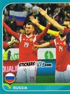 Sticker Group - UEFA Euro 2020 Preview. 568 stickers version n. RUS4 - Panini