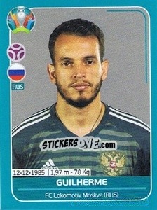 Sticker Guilherme - UEFA Euro 2020 Preview. 568 stickers version n. RUS7 - Panini