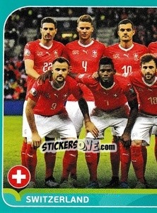 Sticker Line-up - UEFA Euro 2020 Preview. 568 stickers version n. SUI2 - Panini