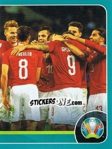 Sticker Group - UEFA Euro 2020 Preview. 568 stickers version n. SUI5 - Panini