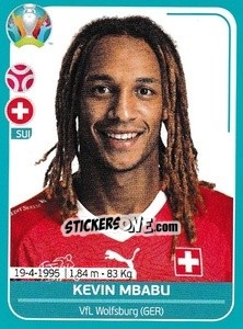 Sticker Kevin Mbabu - UEFA Euro 2020 Preview. 568 stickers version n. SUI13 - Panini