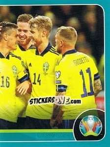 Sticker Group - UEFA Euro 2020 Preview. 568 stickers version n. SWE5 - Panini