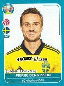 Sticker Pierre Bengtsson - UEFA Euro 2020 Preview. 568 stickers version - Panini