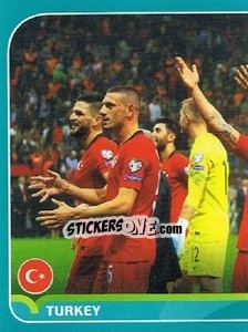 Sticker Group - UEFA Euro 2020 Preview. 568 stickers version n. TUR4 - Panini