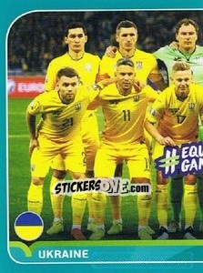 Figurina Line-up - UEFA Euro 2020 Preview. 568 stickers version - Panini