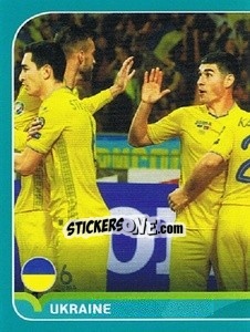 Sticker Group - UEFA Euro 2020 Preview. 568 stickers version n. UKR4 - Panini
