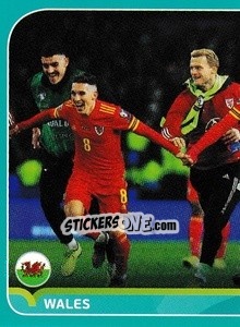 Sticker Group - UEFA Euro 2020 Preview. 568 stickers version n. WAL4 - Panini