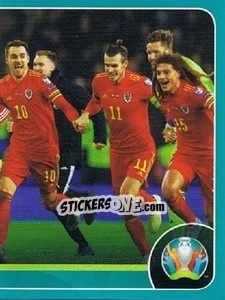 Sticker Group - UEFA Euro 2020 Preview. 568 stickers version n. WAL5 - Panini