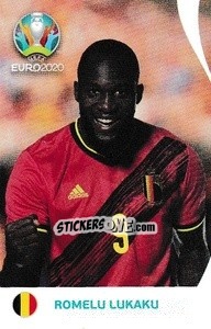 Sticker Romelu Lukaku - UEFA Euro 2020 Preview. 568 stickers version n. C1 - Panini