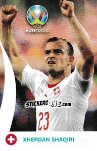 Sticker Xherdan Shaqiri - UEFA Euro 2020 Preview. 568 stickers version - Panini