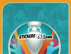 Sticker Official Logo - UEFA Euro 2020 Preview. 528 stickers version - Panini