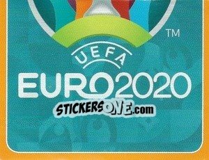 Figurina Official Logo - UEFA Euro 2020 Preview. 528 stickers version - Panini