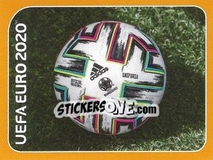Sticker Official Ball - UEFA Euro 2020 Preview. 528 stickers version n. EUR8 - Panini