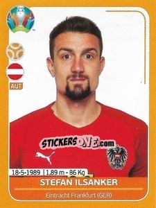 Figurina Stefan Ilsanker - UEFA Euro 2020 Preview. 528 stickers version - Panini