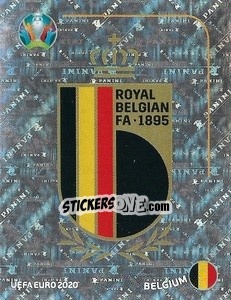 Sticker Logo - UEFA Euro 2020 Preview. 528 stickers version n. BEL1 - Panini