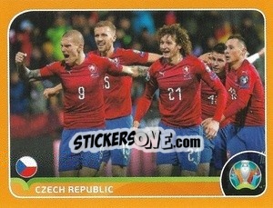 Sticker Group - UEFA Euro 2020 Preview. 528 stickers version n. CZE3 - Panini