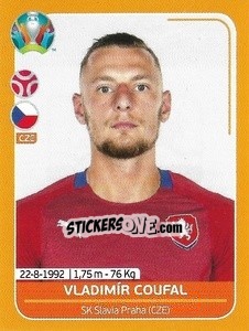 Sticker Vladimír Coufal - UEFA Euro 2020 Preview. 528 stickers version - Panini
