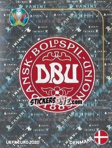 Sticker Logo - UEFA Euro 2020 Preview. 528 stickers version n. DEN1 - Panini