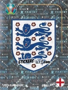 Sticker Logo - UEFA Euro 2020 Preview. 528 stickers version n. ENG1 - Panini