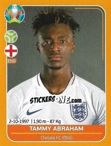 Cromo Tammy Abraham - UEFA Euro 2020 Preview. 528 stickers version - Panini