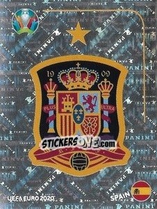 Sticker Logo - UEFA Euro 2020 Preview. 528 stickers version n. ESP1 - Panini