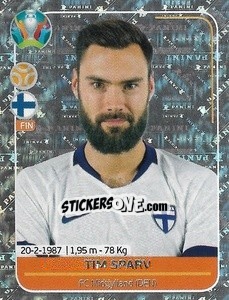 Cromo Tim Sparv - UEFA Euro 2020 Preview. 528 stickers version - Panini