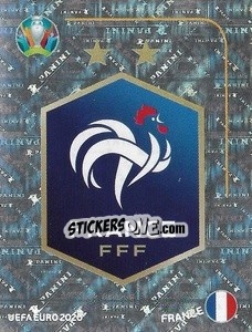 Sticker Logo - UEFA Euro 2020 Preview. 528 stickers version n. FRA1 - Panini