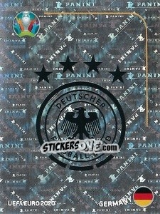 Sticker Logo - UEFA Euro 2020 Preview. 528 stickers version n. GER1 - Panini