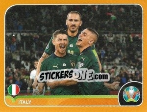 Sticker Group - UEFA Euro 2020 Preview. 528 stickers version n. ITA3 - Panini