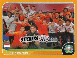 Sticker Group - UEFA Euro 2020 Preview. 528 stickers version n. NED3 - Panini