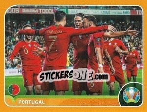 Sticker Group - UEFA Euro 2020 Preview. 528 stickers version n. POR3 - Panini