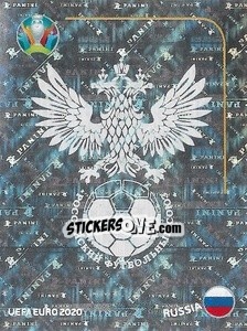 Sticker Logo - UEFA Euro 2020 Preview. 528 stickers version n. RUS1 - Panini