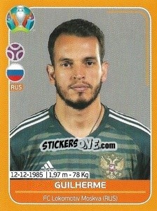 Sticker Guilherme - UEFA Euro 2020 Preview. 528 stickers version n. RUS5 - Panini