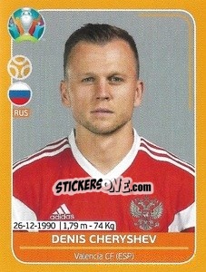 Cromo Denis Cheryshev