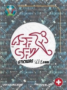Sticker Logo - UEFA Euro 2020 Preview. 528 stickers version n. SUI1 - Panini