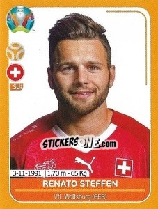 Cromo Renato Steffen - UEFA Euro 2020 Preview. 528 stickers version - Panini