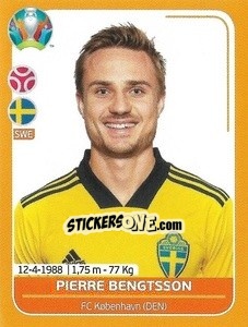 Sticker Pierre Bengtsson - UEFA Euro 2020 Preview. 528 stickers version - Panini
