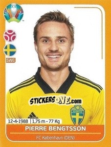 Sticker Pierre Bengtsson - UEFA Euro 2020 Preview. 528 stickers version n. SWE14 - Panini
